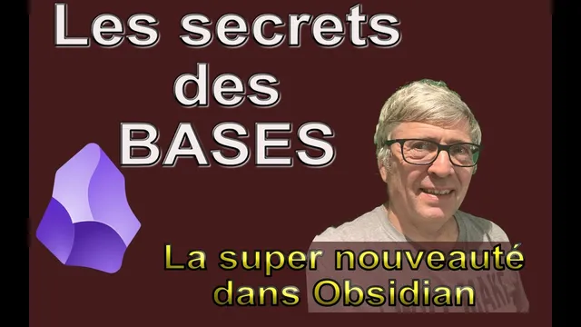 Les Bases les secrets de cette grande nouveauté dans Obsidian, tutoriel Obsidian thumbnail