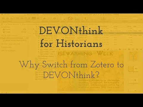 Why Switch from Zotero to DEVONthink thumbnail
