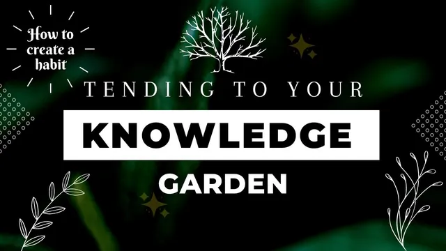 How to make building your SECOND BRAIN easier | Create a HABIT with these simple steps thumbnail