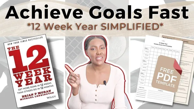 12 Week Year Template PDF 📝 + Book Summary thumbnail