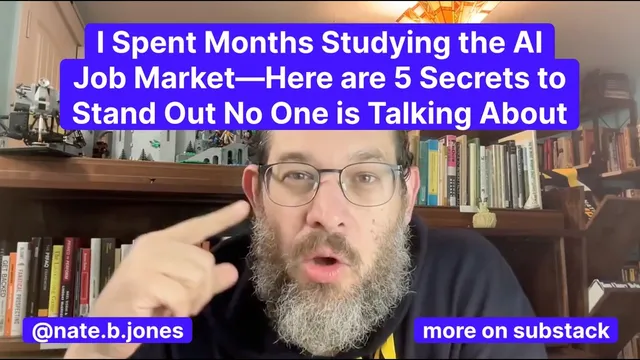 I Spent Months Studying the AI Job Market—Here are 5 Secrets to Stand Out No One is Talking About thumbnail