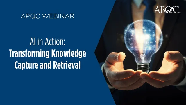 AI in Action: Transforming Knowledge Capture and Retrieval thumbnail