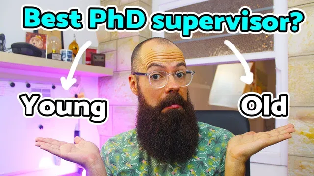 Should you select a young or an old famous PhD supervisor? thumbnail