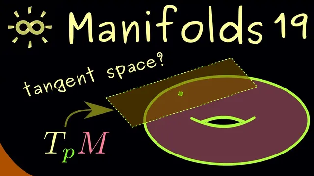 Manifolds 19 | Tangent Space for Submanifolds [dark version] thumbnail