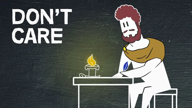 When Life Hurts, Care Less About It | The Philosophy of Marcus Aurelius thumbnail