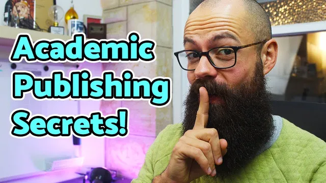 What they don't tell you about academic publishing | 5 SECRETS thumbnail