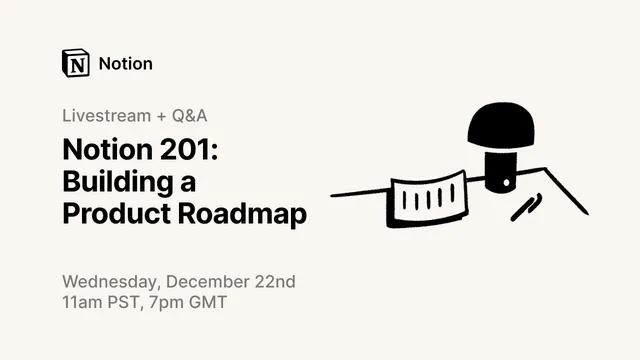 Notion Fundamentals | Building a product roadmap thumbnail