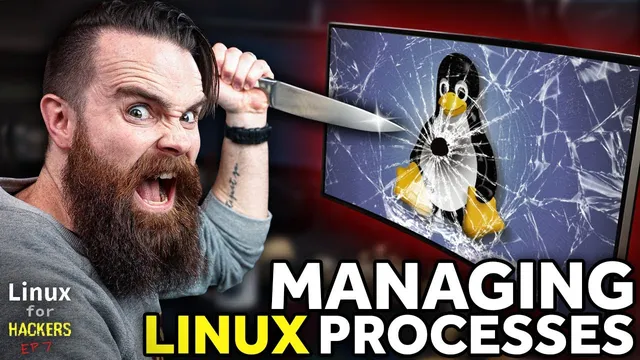 KILL Linux processes!! (also manage them) // Linux for Hackers // EP 7 thumbnail