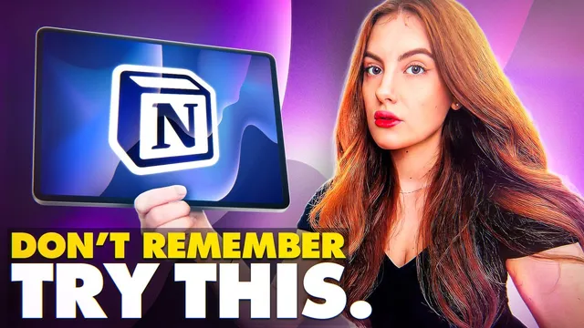 No Folders Needed! Elizabeth's Radical Notion Second Brain thumbnail