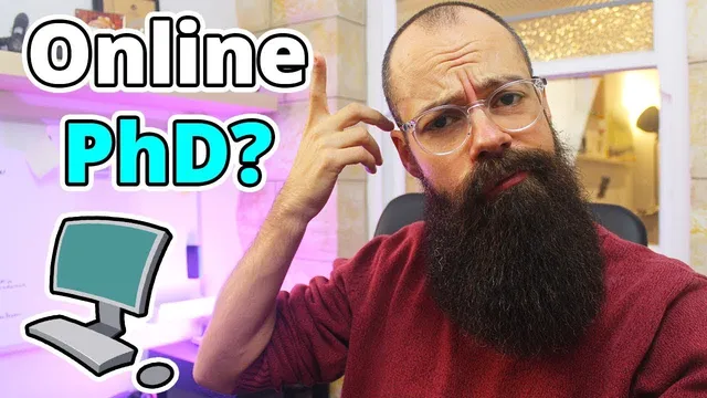 The problems with doing a PhD online - should you do one? thumbnail