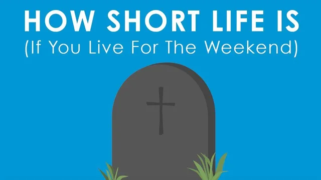 This Is How Terribly Short Your Life Is (If You Hate Your Job & Live For The Weekends) thumbnail