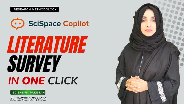 Literature Survey in One Click with AI Research Tool | Scispace Copilot thumbnail