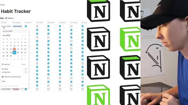 Make An Easy Habit Tracker In Notion From Scratch thumbnail