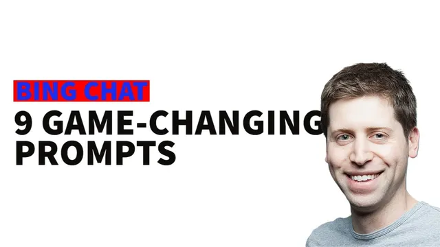 9 of the Best Bing (GPT 4) Prompts thumbnail