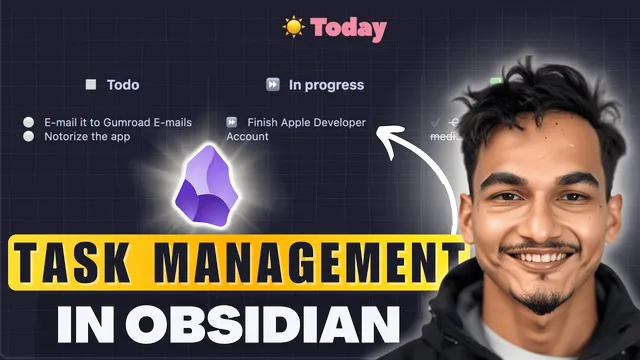 The Simplest Task Management System For Obsidian(NEW PLUGIN) thumbnail