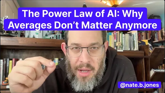The Power Law of AI: Why Averages Don't Matter Anymore thumbnail