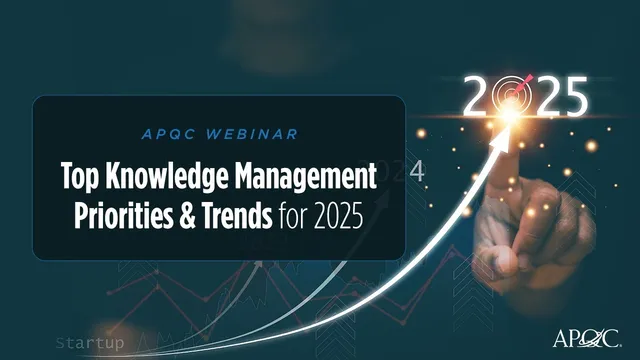Top Knowledge Management Priorities & Trends for 2025 thumbnail