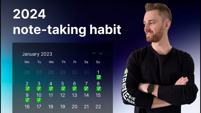 How to start a note-taking habit in 2024 thumbnail