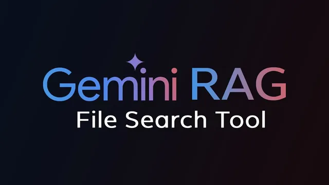 Gemini RAG - File Search Tool thumbnail