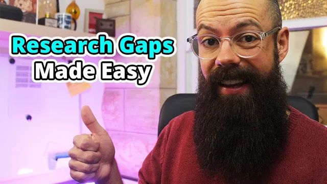 How to identify a research gap EASILY [Sanity-saving tools] thumbnail