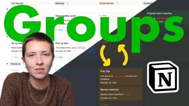 When to use Notion’s new group feature (game changer!) thumbnail