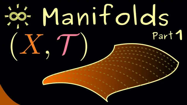 Manifolds 1 | Introduction and Topology [dark version] thumbnail