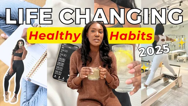 6x Life-Changing Healthy Habits in 2025 - How to Get More Done, Build Motivation + Consistency thumbnail