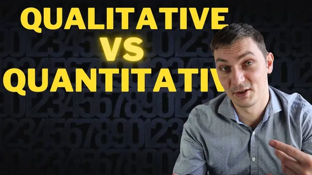 7 differences between QUALITATIVE and QUANTITATIVE research thumbnail