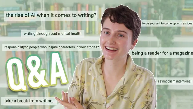 Writing Q&A🌻thoughts on AI, writing & mental health, theme & intention thumbnail