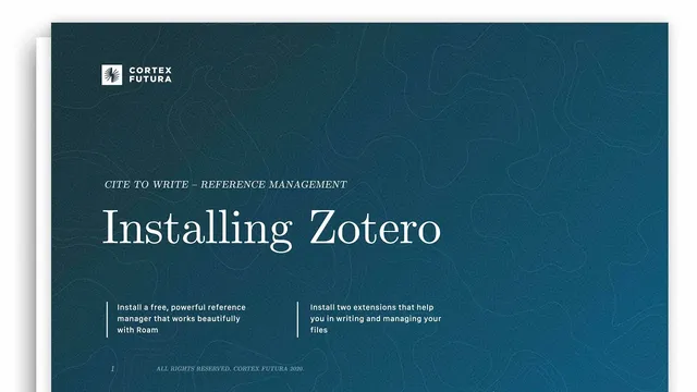 How to Install Zotero, BetterBibTex and Zotfile thumbnail
