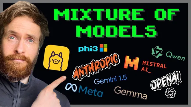 Mixture of Models (MoM) - SHOCKING Results on Hard LLM Problems! thumbnail