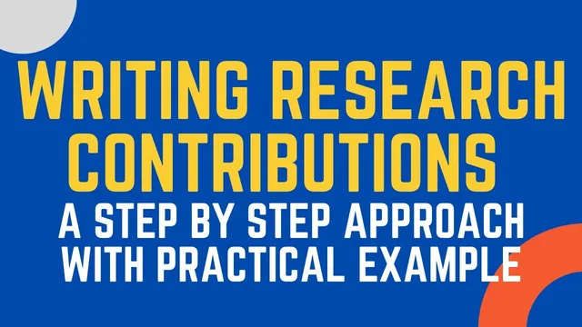 Writing Theoretical Contributions - A Step by Step Approach thumbnail