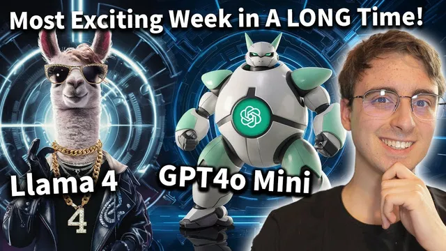 Biggest Week for AI in A WHILE! Meta’s Llama 4 & Apple goes Open Source, & More thumbnail