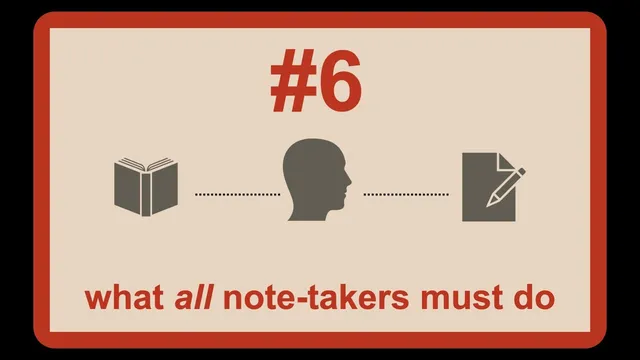 # 6 - Digesting information by putting it in your own words thumbnail