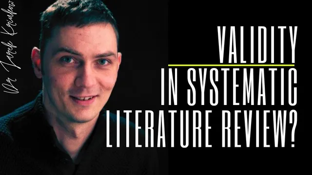 How to talk about Validity in research using SECONDARY data? thumbnail