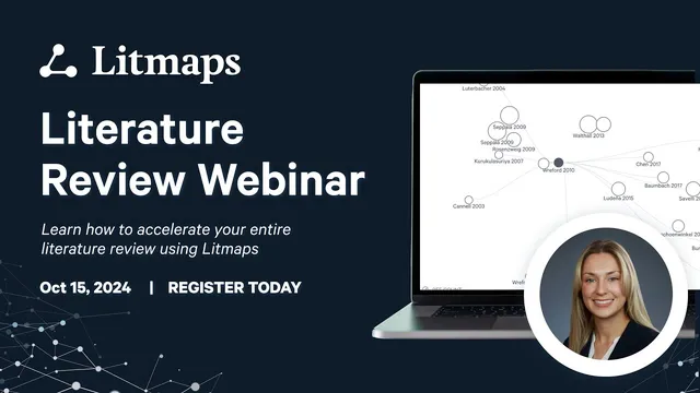 Litmaps for Literature Review, October 2024 Webinar thumbnail