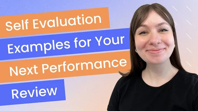 Self Evaluation Performance Review Examples | Fellow.app thumbnail