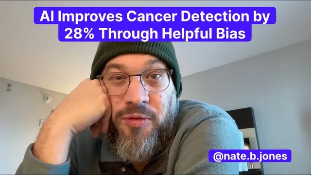 AI Improves Cancer Detection by 28% Through Helpful Bias thumbnail