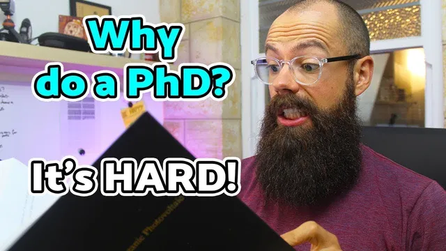 4 reasons people do a PhD even though it is hard thumbnail