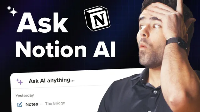 Notion's New Ask AI Feature is a Game-Changer thumbnail