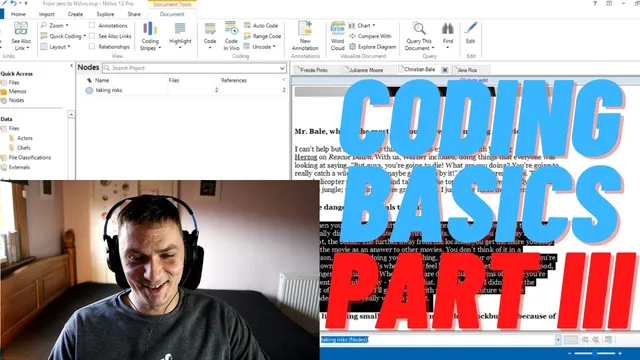 Qualitative Coding for beginners - aggregating codes and cleaning up "dirty" codes (NVIVO) thumbnail