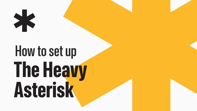 How to Set Up the Heavy Asterisk in Forever ✱ Notes for Apple Notes Organization thumbnail