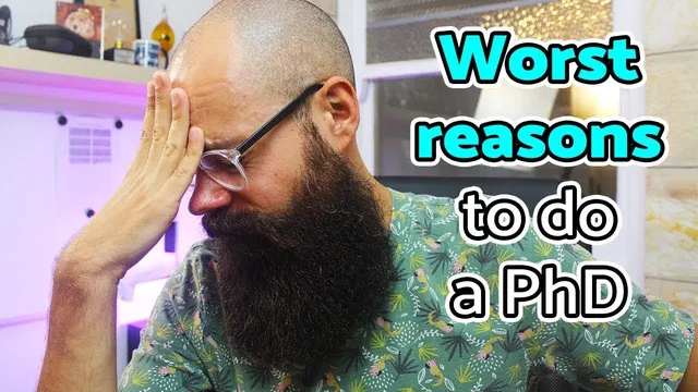 The worst reasons to do a PhD | Trade secrets thumbnail