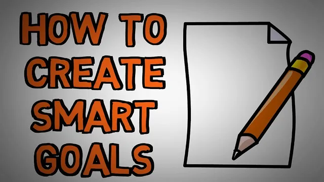 Setting SMART Goals - How To Properly Set a Goal (animated) thumbnail