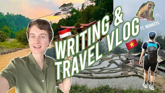 WRITING MY FANTASY BOOK WHILE TRAVELLING [Vietnam & Indonesia🇻🇳🇮🇩] thumbnail