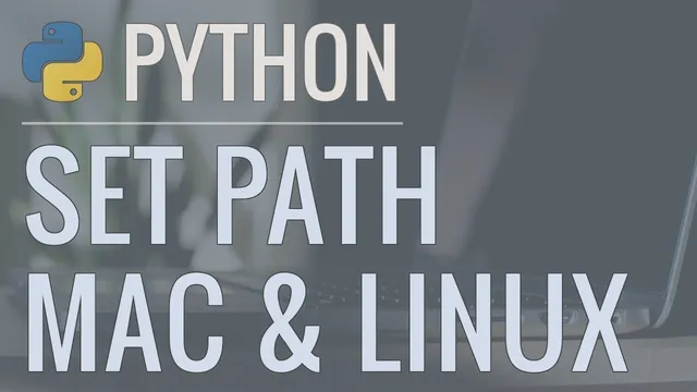 Python Tutorial: How to Set the Path and Switch Between Different Versions/Executables (Mac & Linux) thumbnail