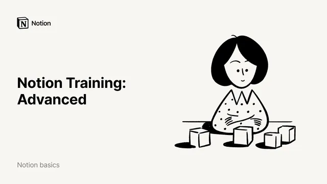 Notion Training: Advanced thumbnail