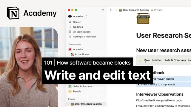 Document editing in Notion thumbnail