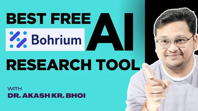 Bohrium AI || Best Free AI Tool for Researchers || 10x Faster || DeepSeek Latest Model for SLR thumbnail