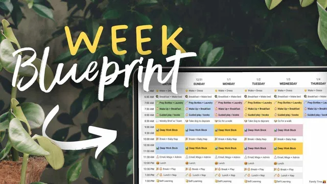 Managing My Time With the Week Blueprint Method thumbnail